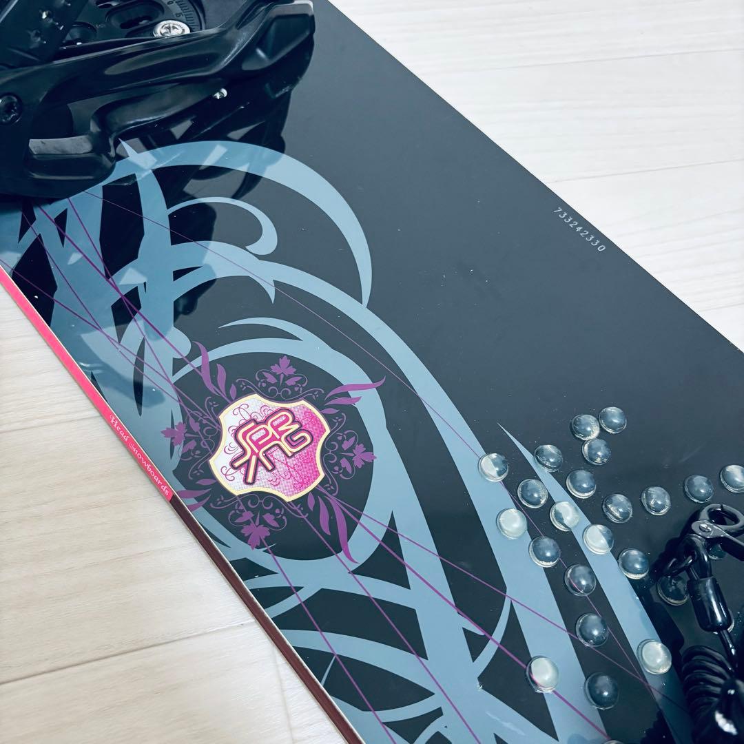 head スノーボードセット バイン サロモン　パクト　Mサイズ　142cm