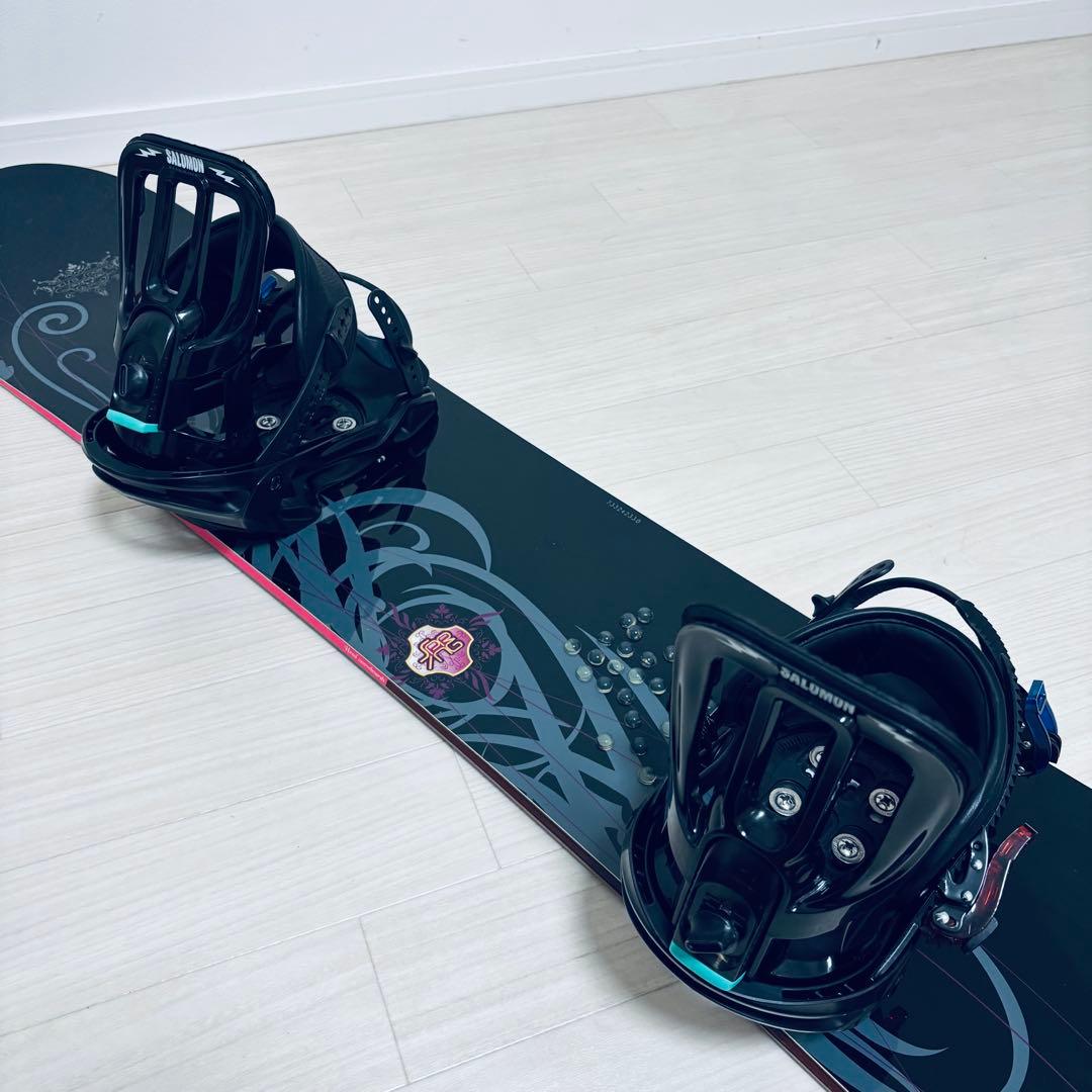 head スノーボードセット バイン サロモン　パクト　Mサイズ　142cm