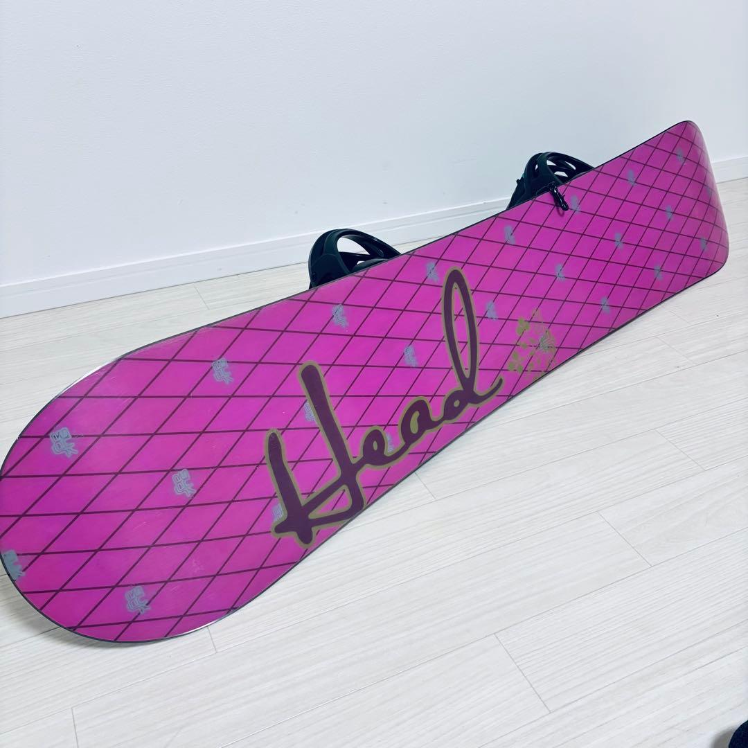 head スノーボードセット バイン サロモン　パクト　Mサイズ　142cm
