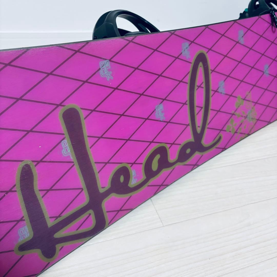 head スノーボードセット バイン サロモン　パクト　Mサイズ　142cm