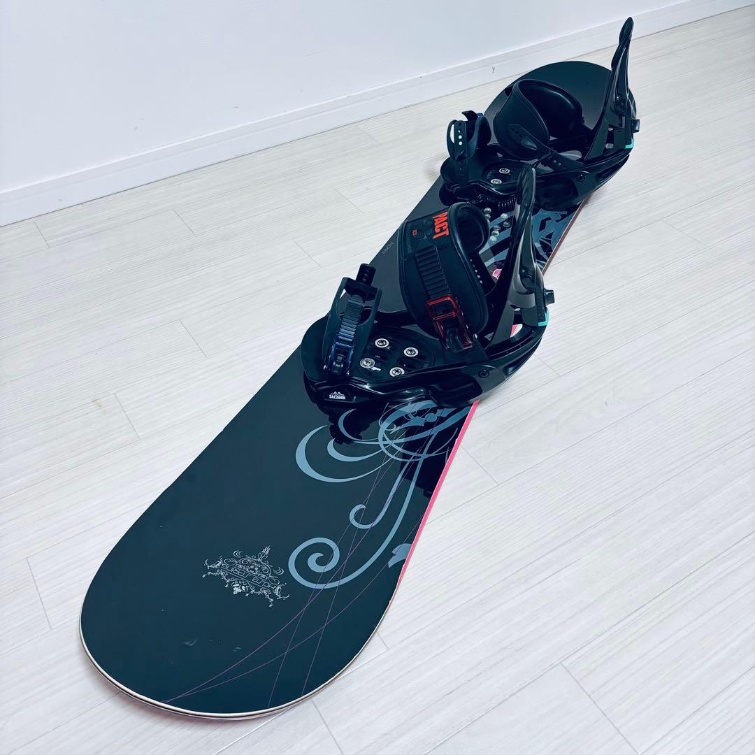 head スノーボードセット バイン サロモン　パクト　Mサイズ　142cm