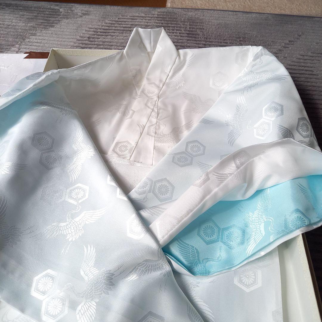 お宮参り　着物　男の子　産着　祝着　4点セット　正絹