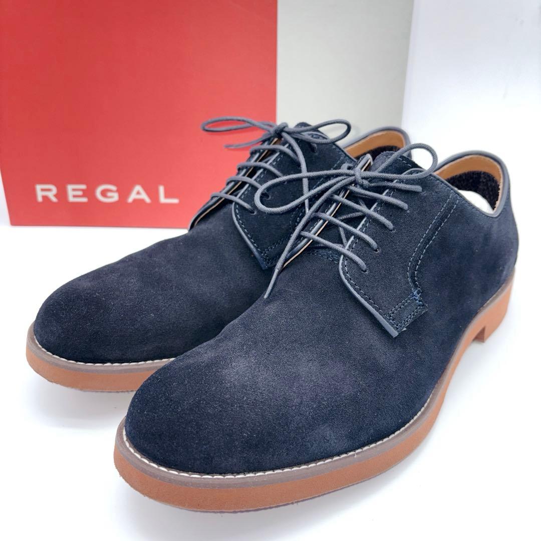 未使用級✨リーガル 26cm スエード　ゴアテックス ダービーシューズ 50AL