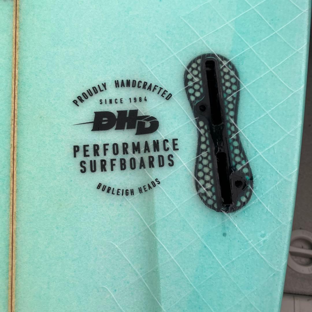 DHD mini twin2 5’9”ミントグリーン ショートボード