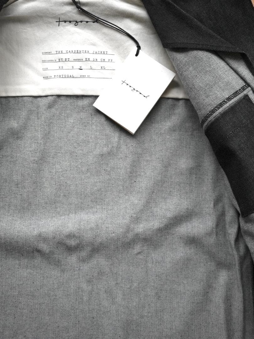 【未使用】TOOGOOD　トゥーグッド　THE CARPENTER JACKET