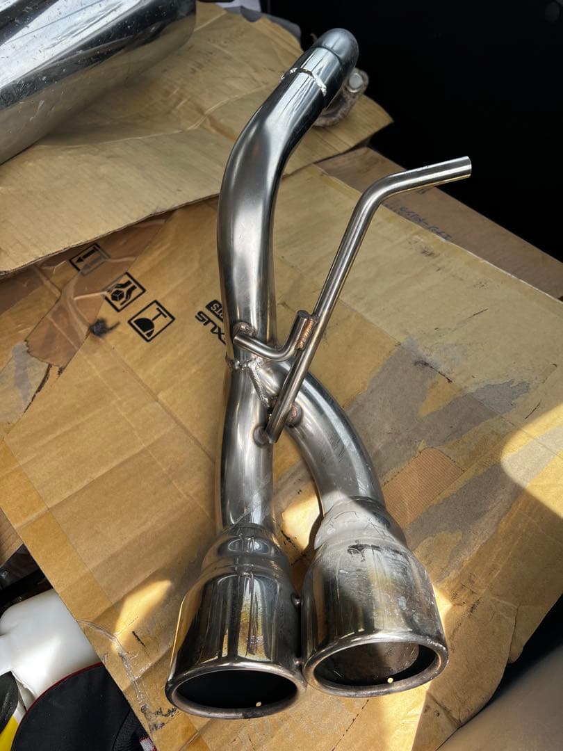 WirusWinデュアルマフラー デイズ/デイズルークス/EKワゴンEKカスタム