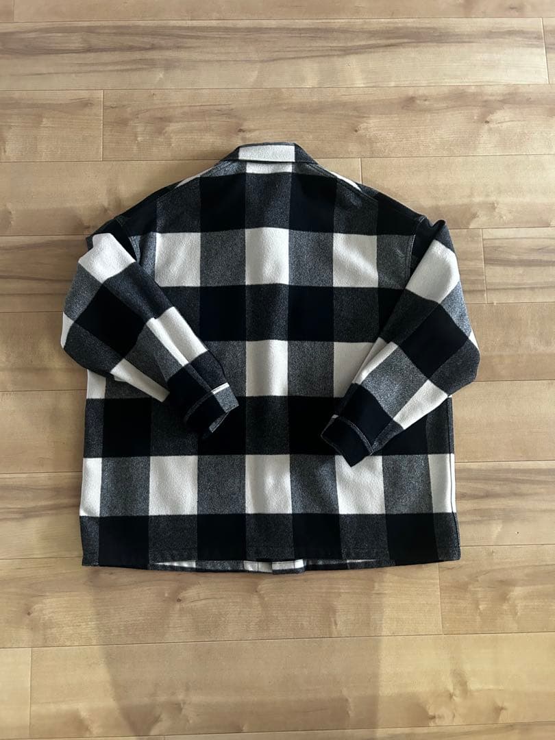 COOTIE PRODUCTIONS チェック柄シャツジャケット S