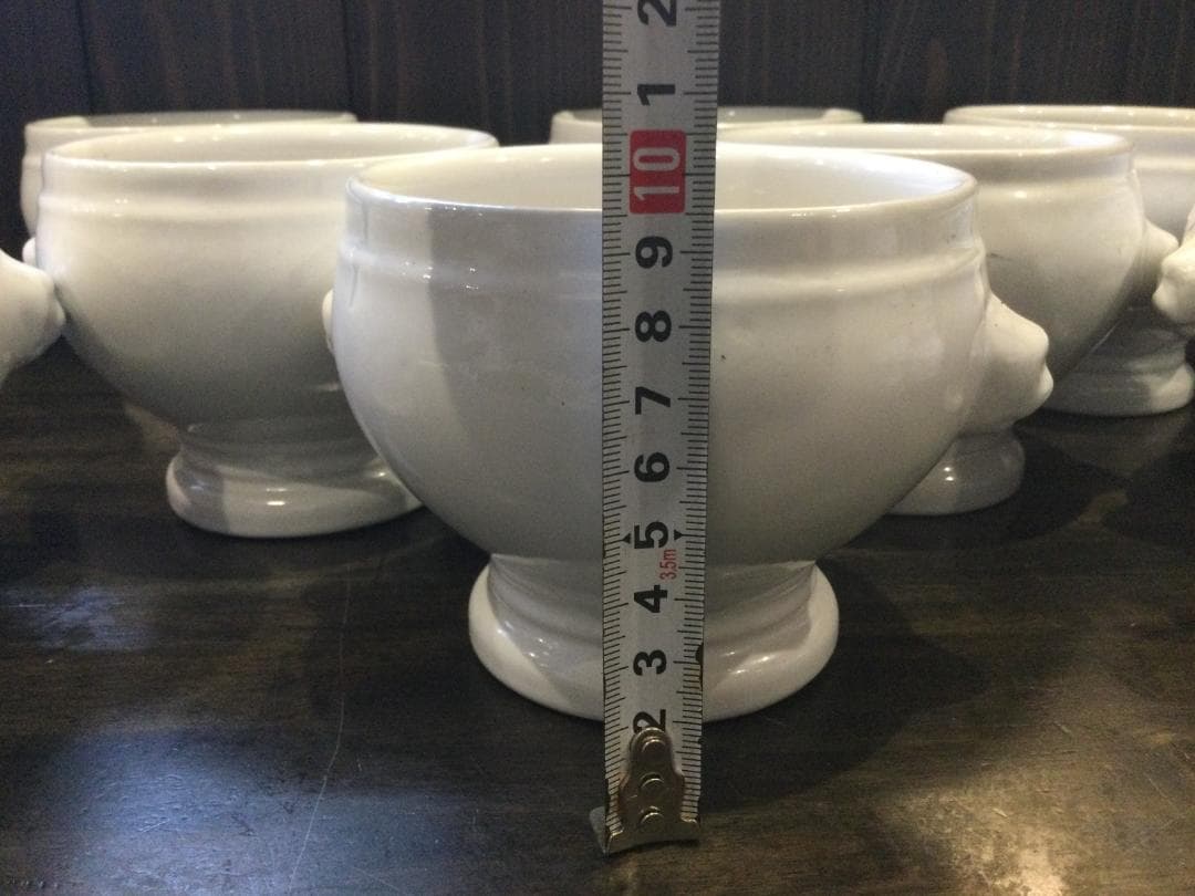 ライオンヘッドスープボウル トリュフボウル11個セット　ポルトガル製