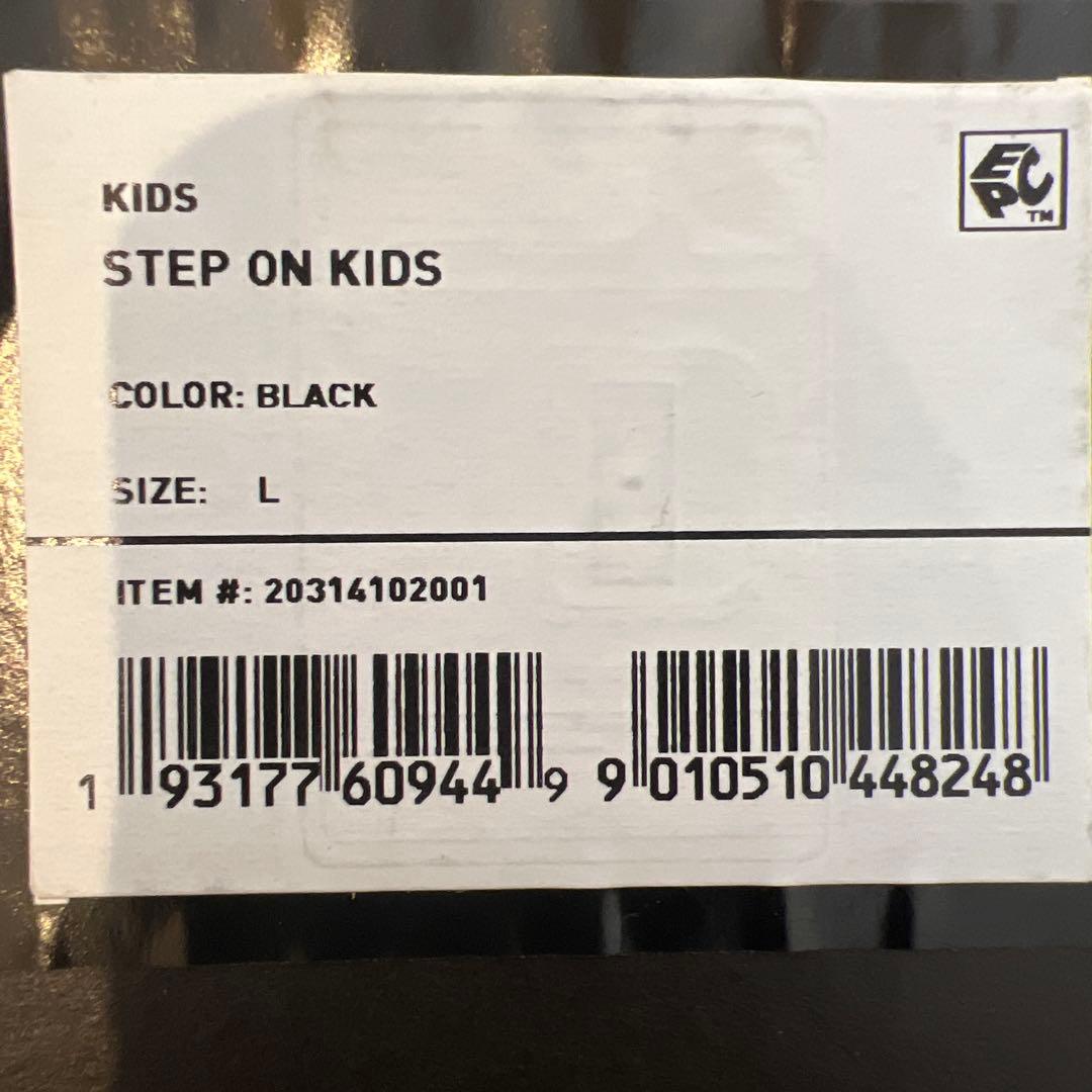 バートン ステップオン ビンディング キッズ Burton ブラック