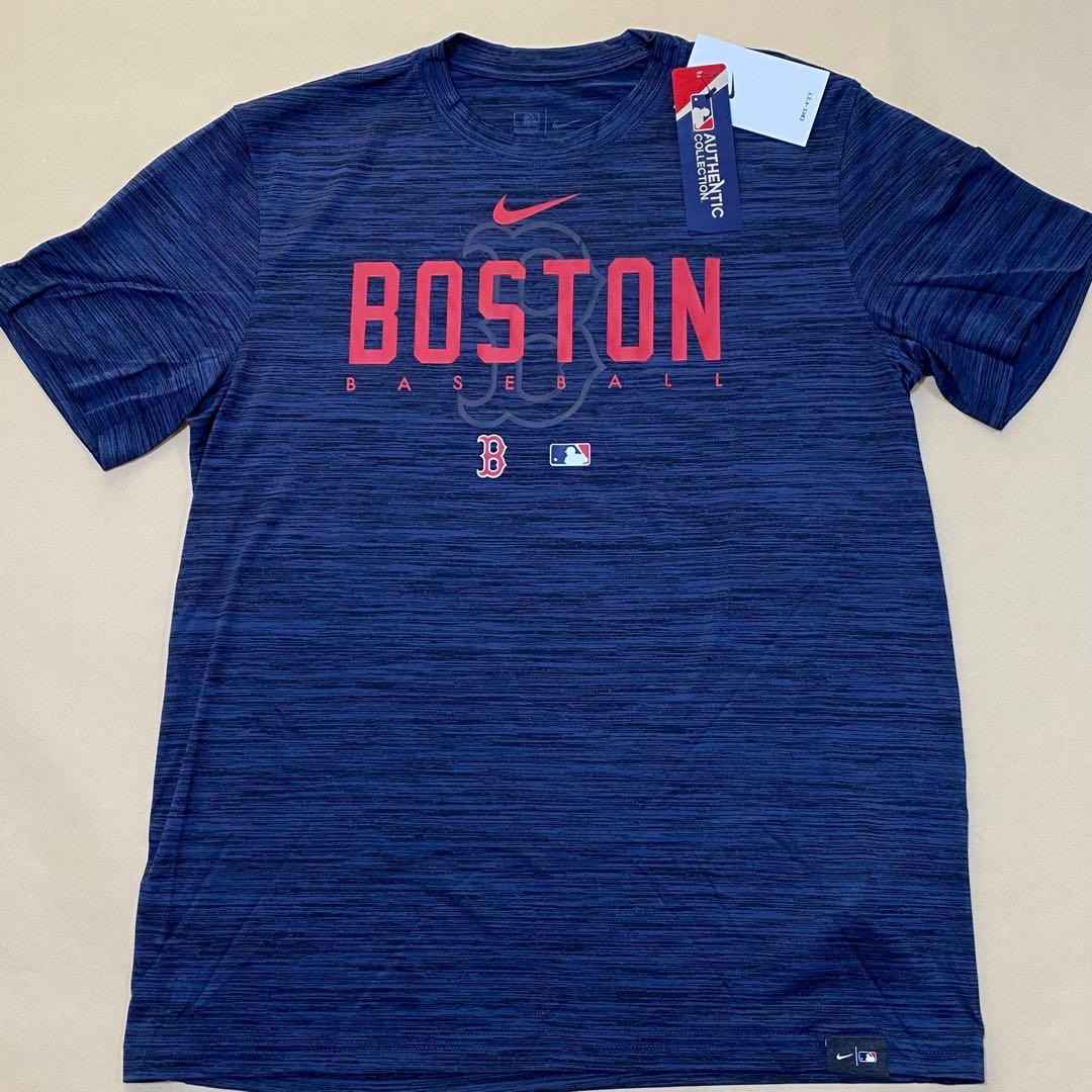 М★ナイキ　ボストンレッドソックス　選手着用オーセンティックTシャツ