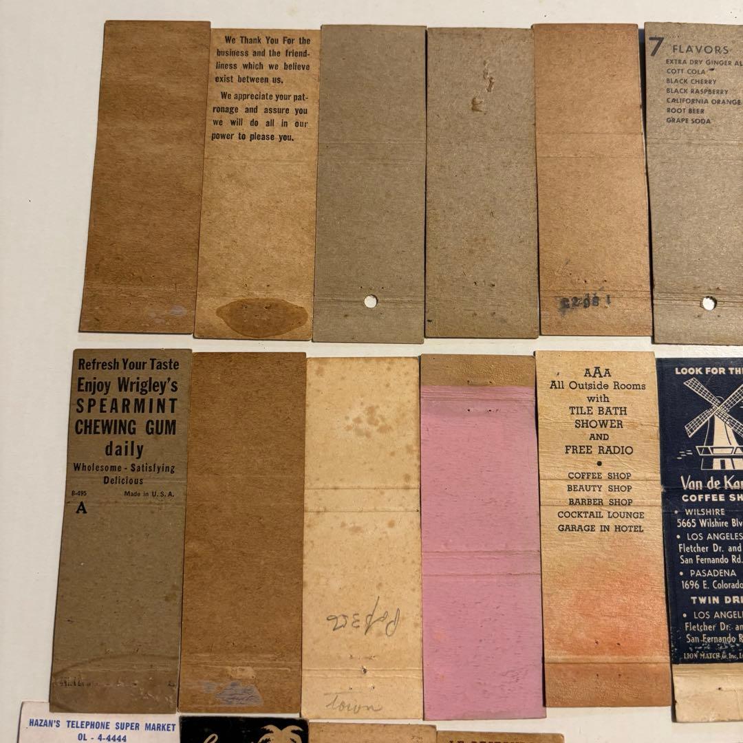 じろう【ブックマッチ】台紙　ヴィンテージおまとめ品