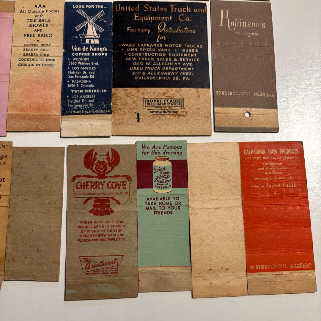 じろう【ブックマッチ】台紙　ヴィンテージおまとめ品