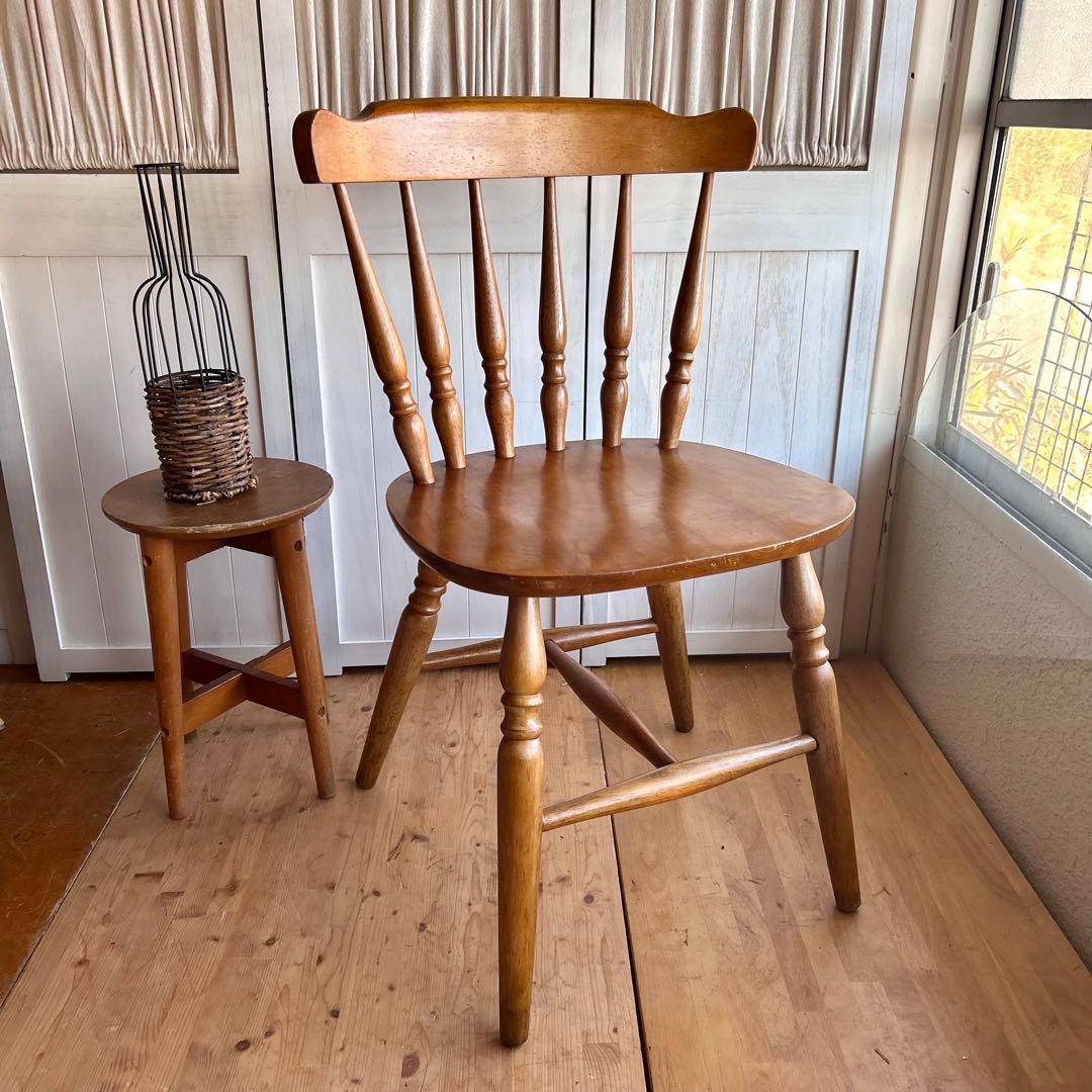 ビンテージ　ウィンザーチェア イギリス　マレーシア