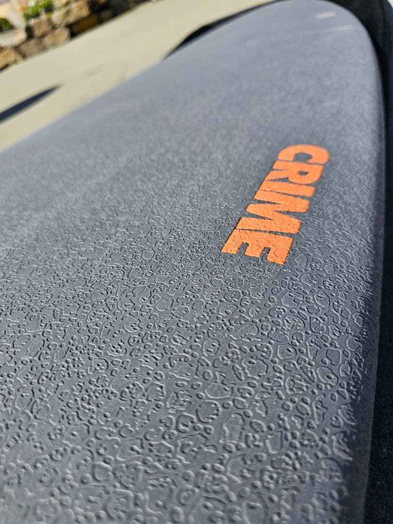 サーフボード　CRIME　ソフトボード　ミッドボード　フィン　リーシュ　ケース付