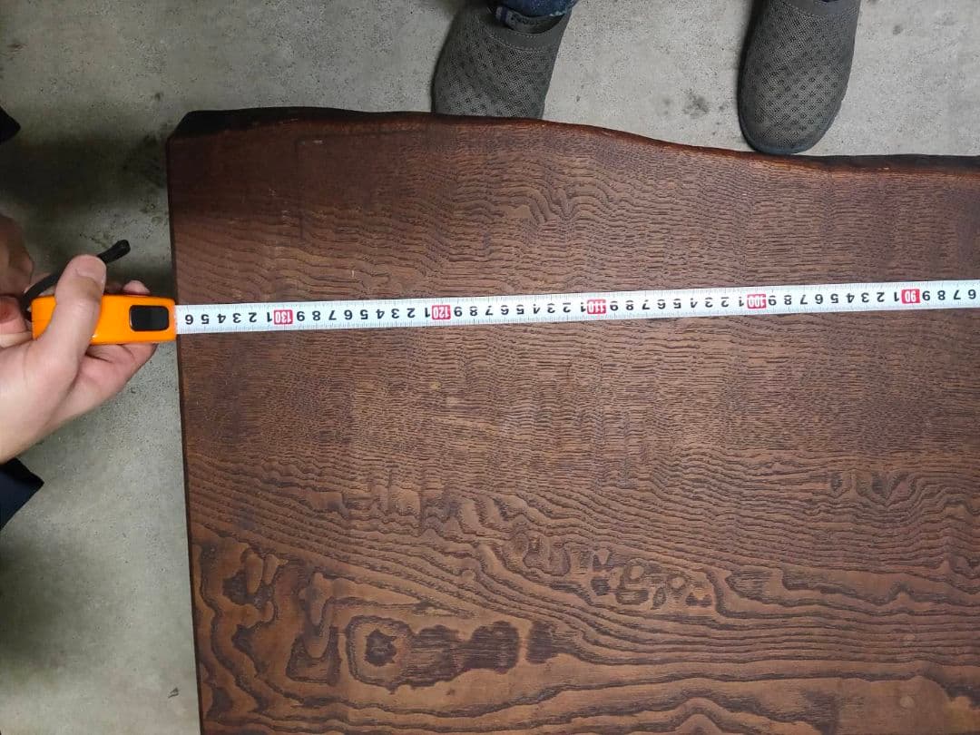 ☆東京都渋谷区まで取りに来ていただける方限定☆ 木製座卓 （無垢材 1枚板）