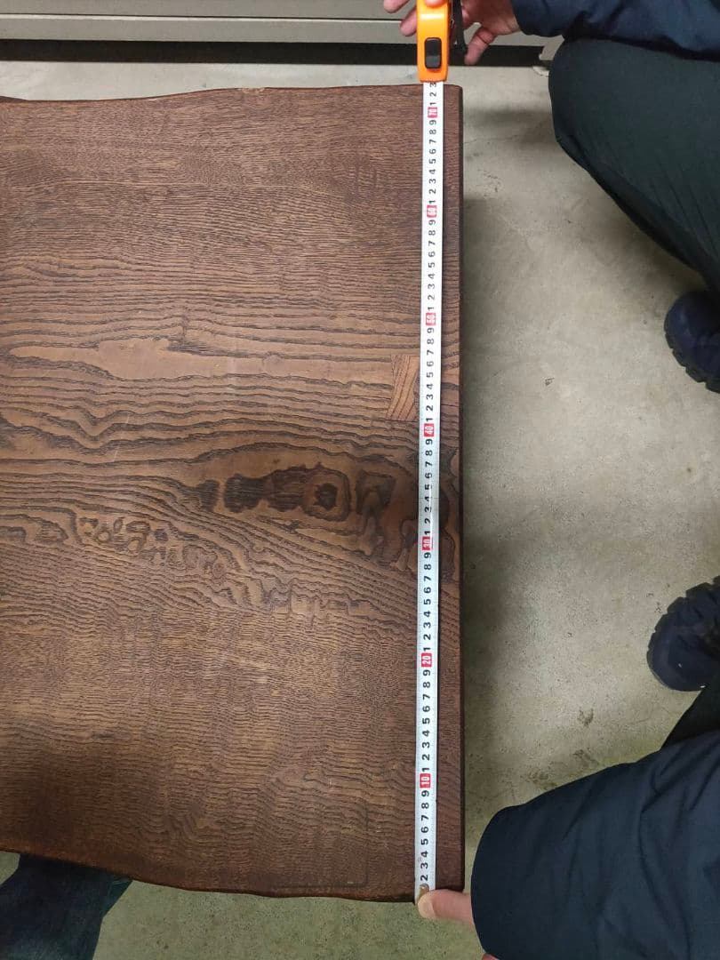 ☆東京都渋谷区まで取りに来ていただける方限定☆ 木製座卓 （無垢材 1枚板）