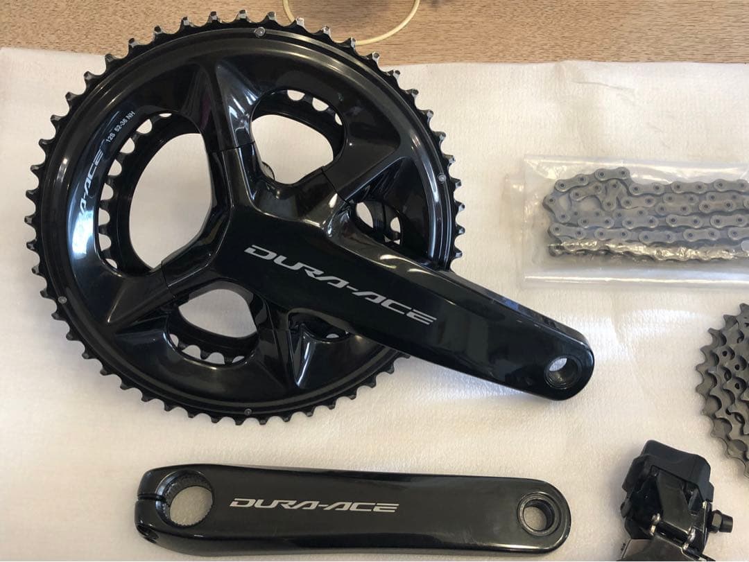 デュラディスク2枚付属デュラエース9270 170mm 52×36 雨天未使用