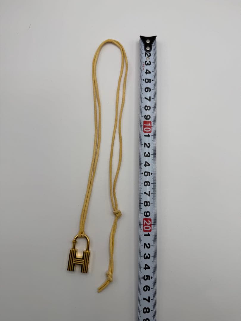 HERMES カデナ H 2000年限定商品 GP ゴールド ペンダントチャーム