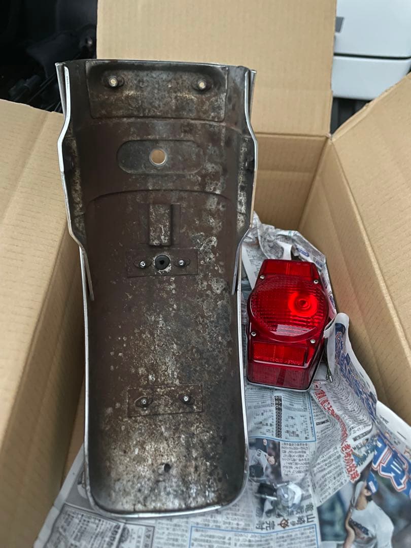 cb750four k2〜k6 リアフェンダー