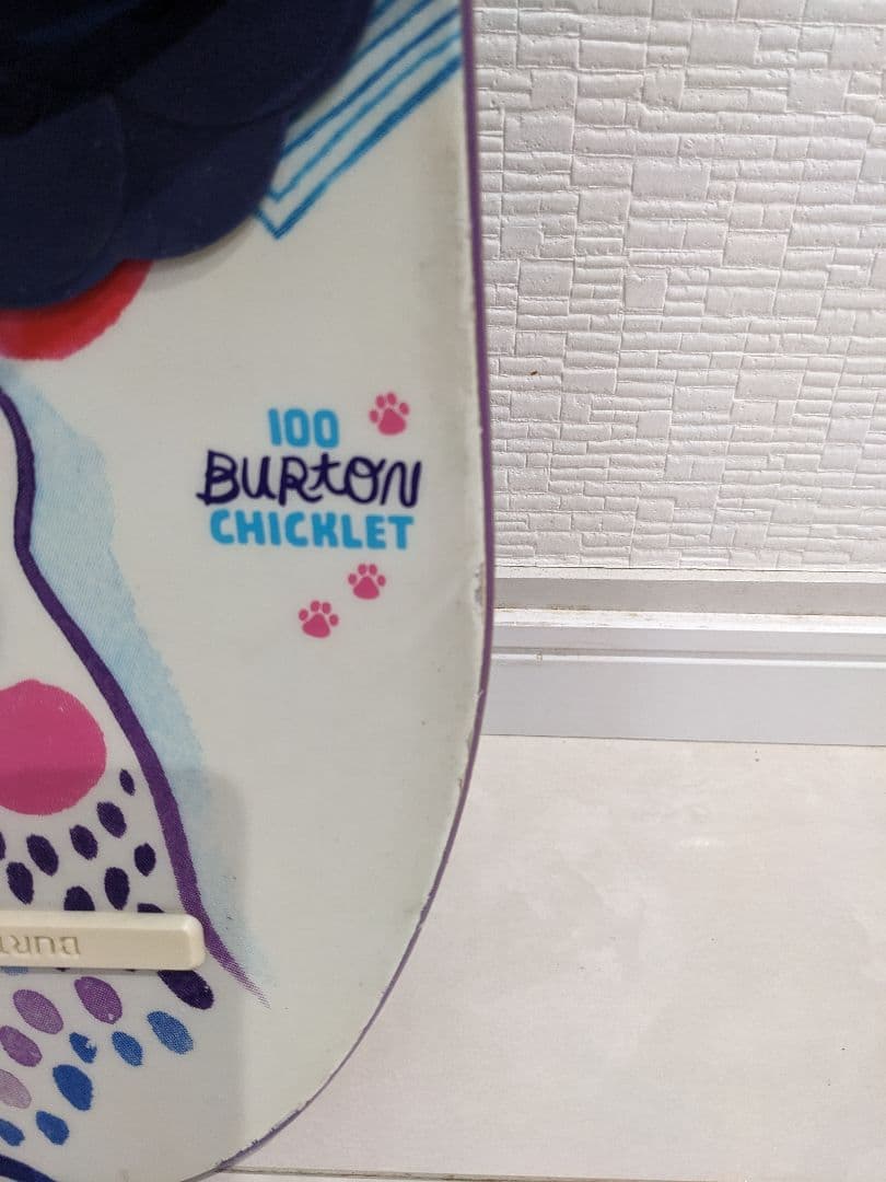 Burton 　バートン　スノーボード　チクレット　　キッズ　100cm