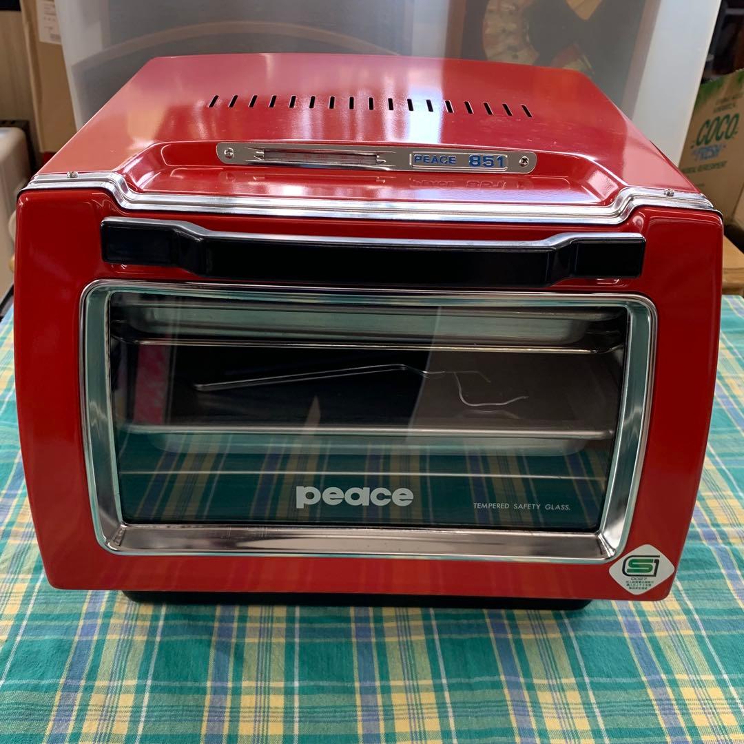 ★ ピーステンピ Peace 851 天火オーブン ガス 希少 昭和レトロ