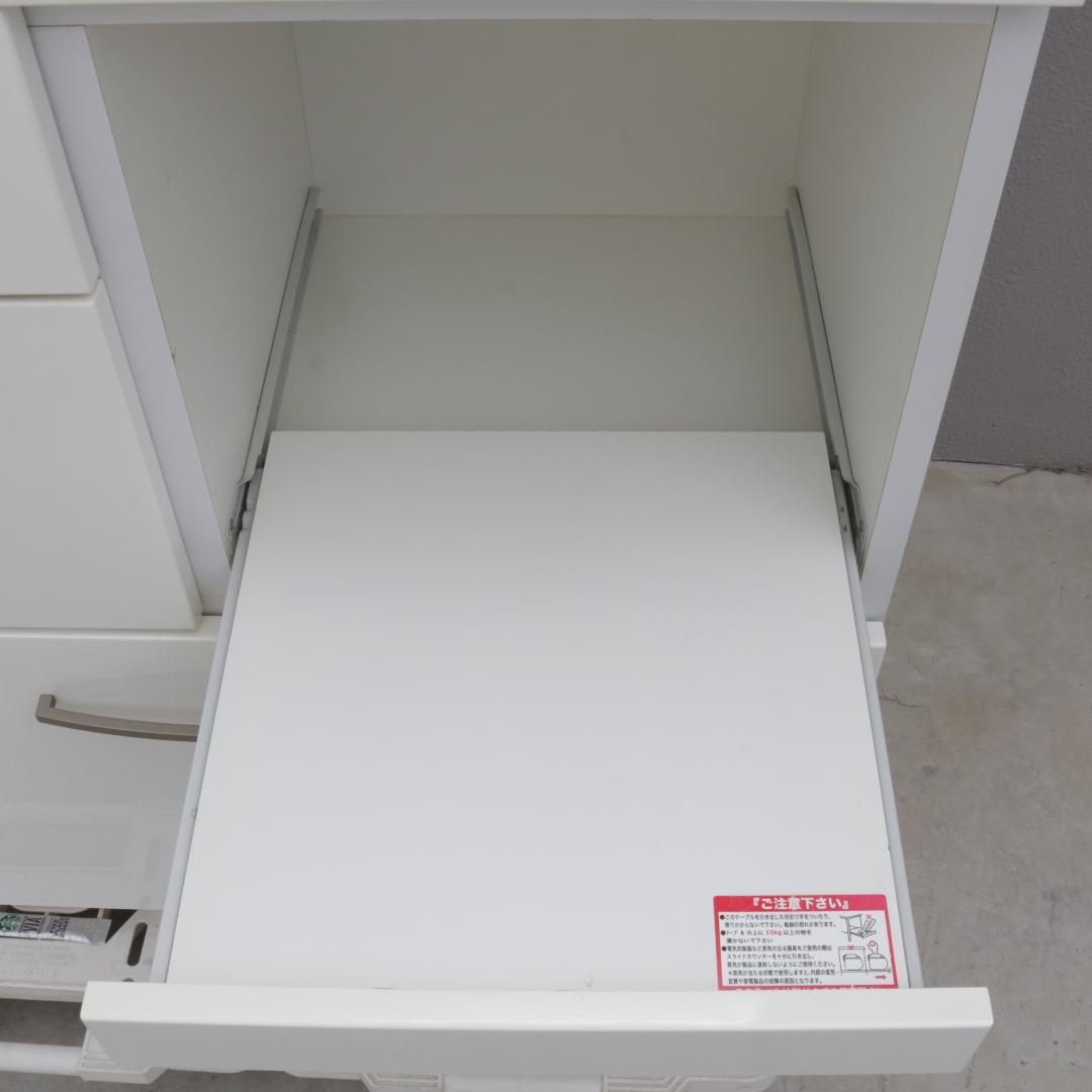 ニトリ 食器棚 コパン キッチンボード COPAIN 80KB ホワイト 白