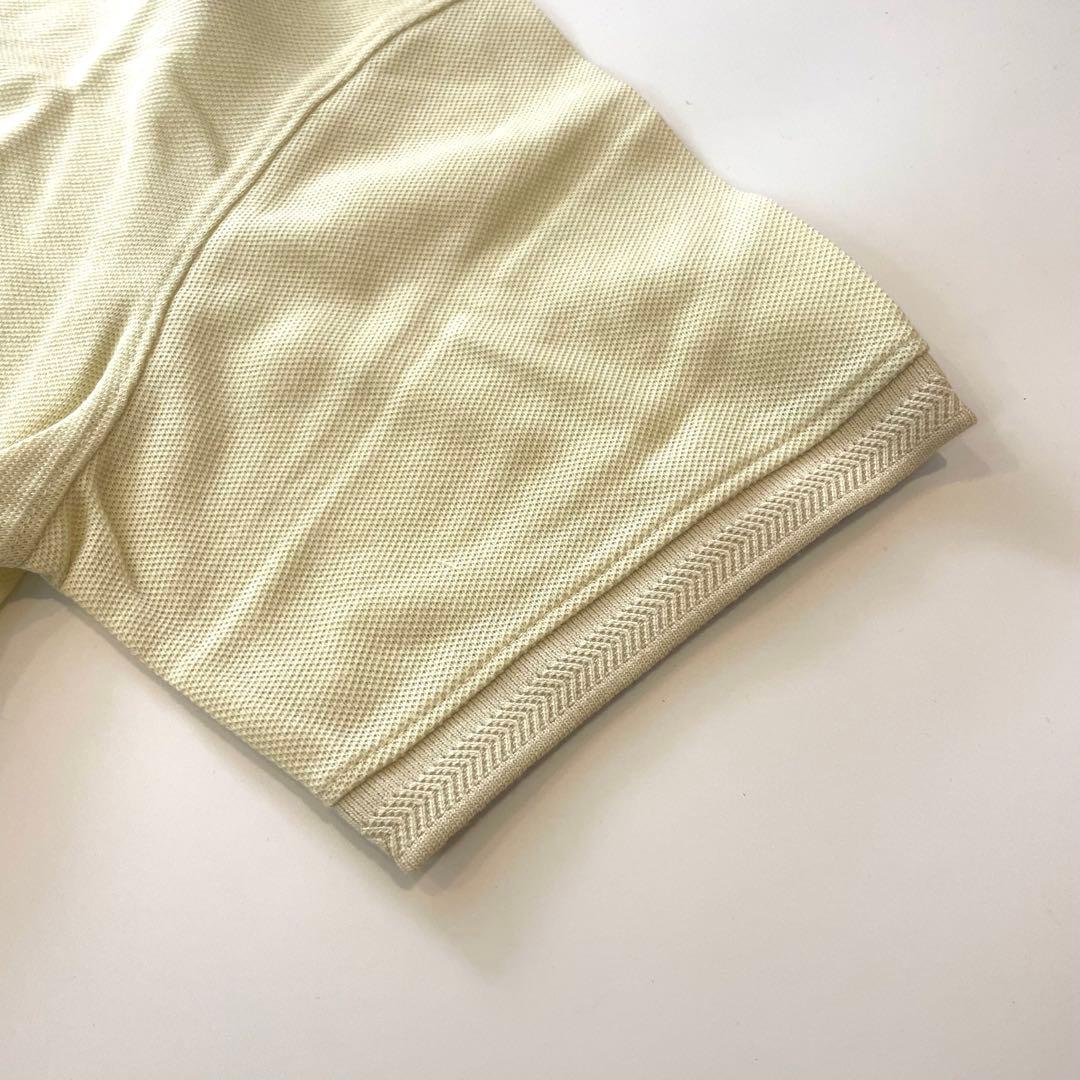 【新品】M ノースフェイス パープルレーベル ポロシャツ モスステッチ クリーム