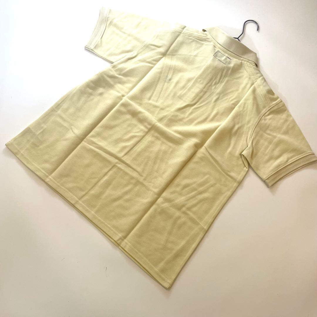 【新品】M ノースフェイス パープルレーベル ポロシャツ モスステッチ クリーム