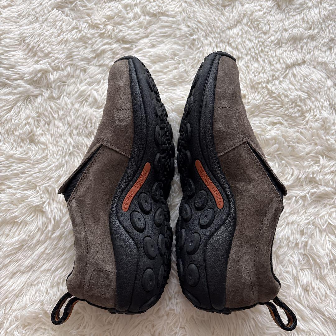 【未使用品級】メレル ジャングルモック スエードスニーカー 24cm ブラウン