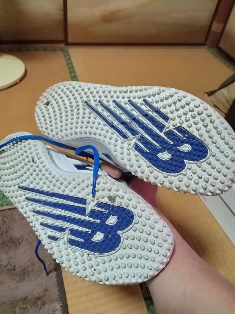 New Balance M501 ホワイト/ブルー サイズ26,0cm