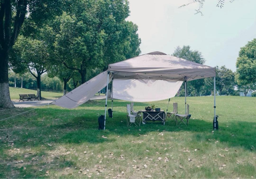 Tooptapu タープテント 2面シート 広さ300cm