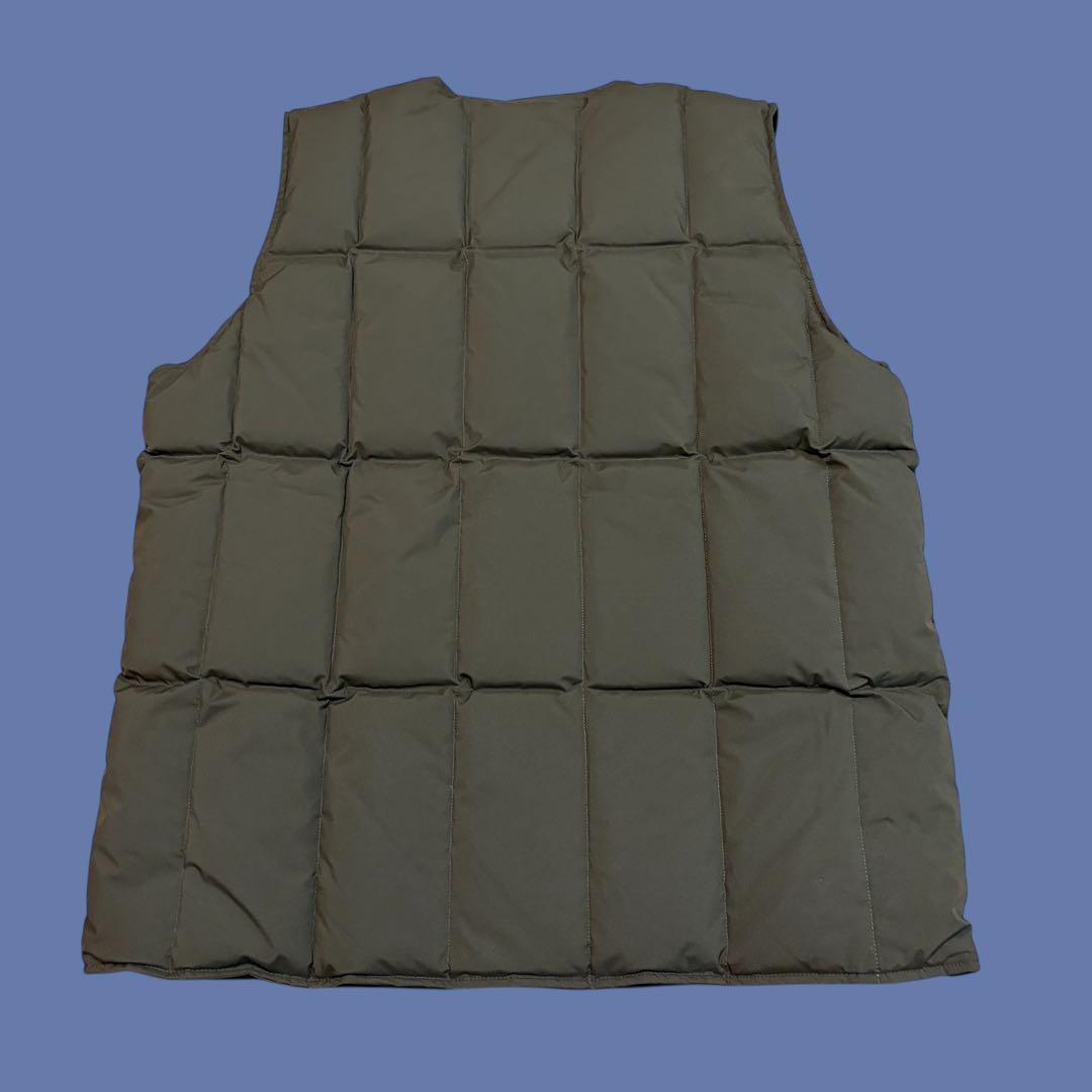 ★新品タグ付き★ AT-DIRTY カーキ　 ダウンベスト　キルティング