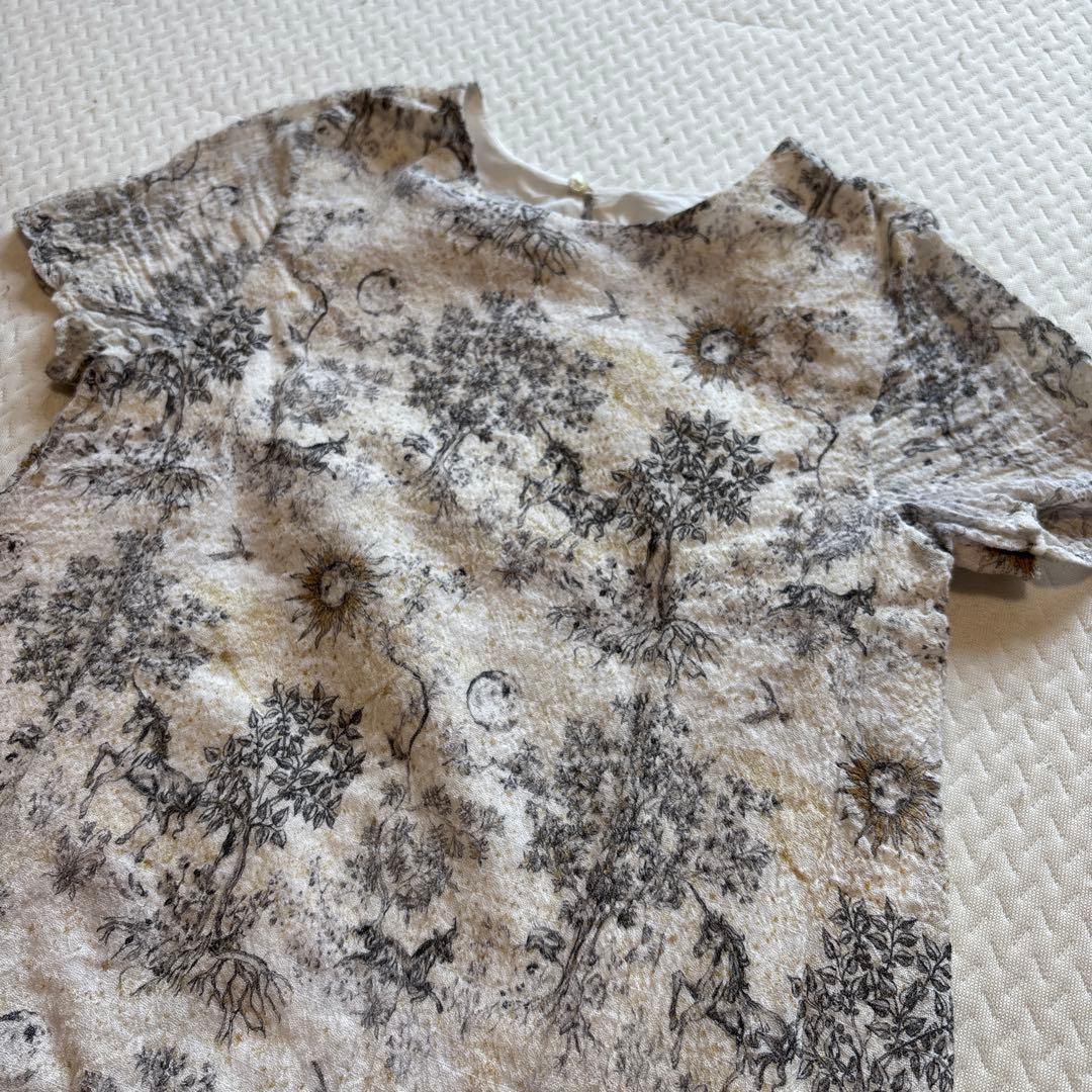 Christian Dior ユニコーン柄 ワンピース 6（110）