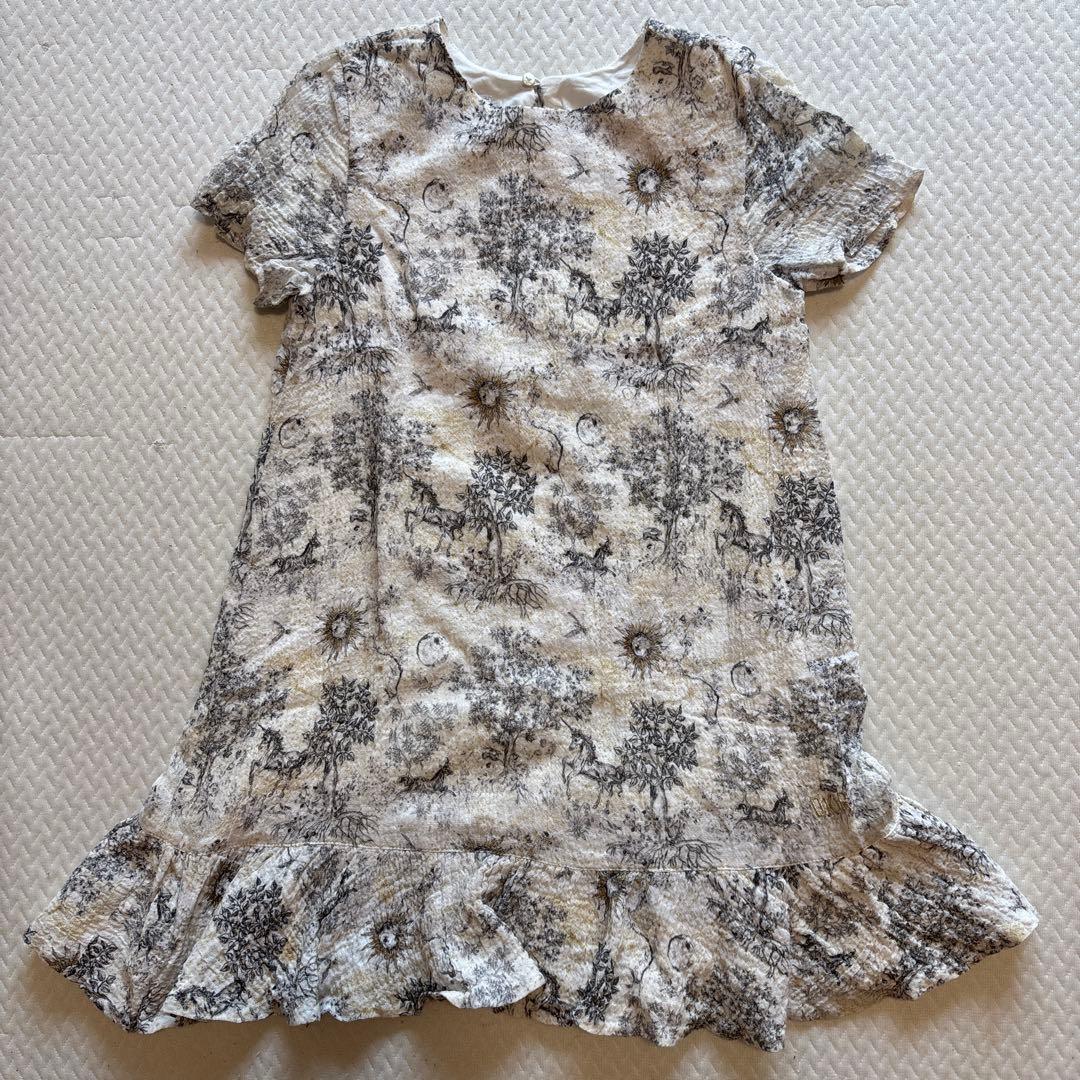 Christian Dior ユニコーン柄 ワンピース 6（110）