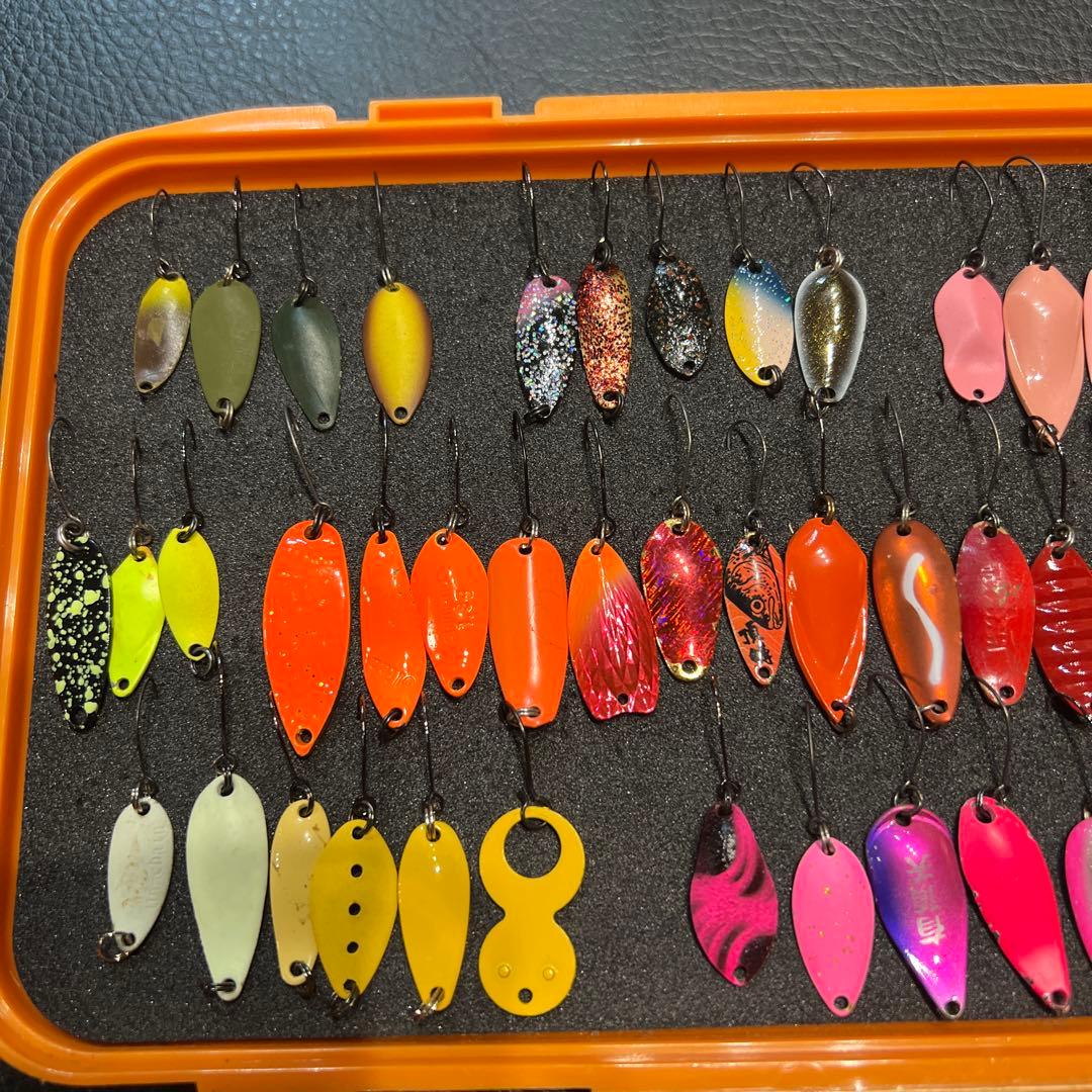 トラウトスプーン 98個 ケース付き