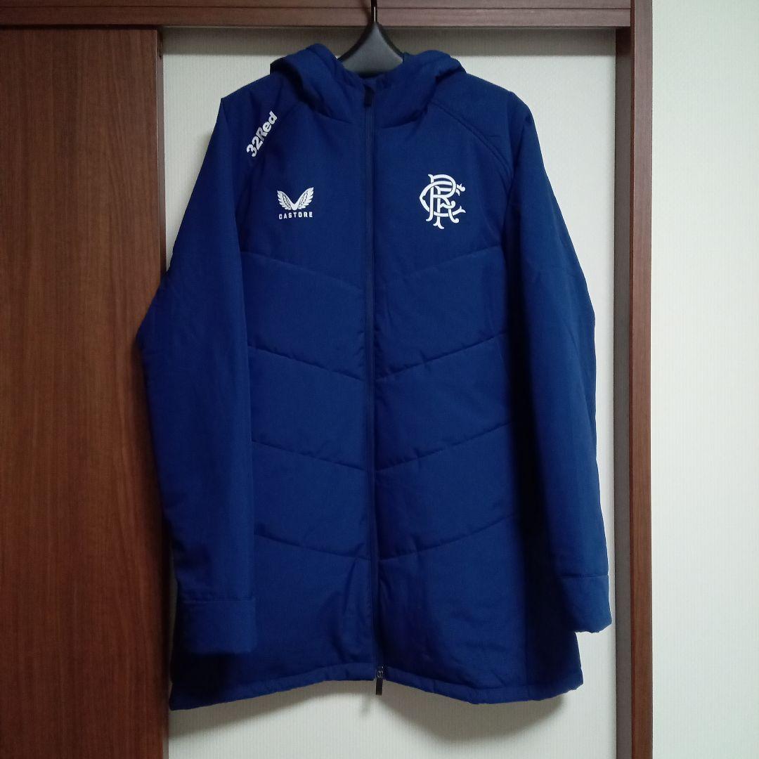 CASTORE カストレ レンジャーズ　ネイビー ベンチコート 新品未使用