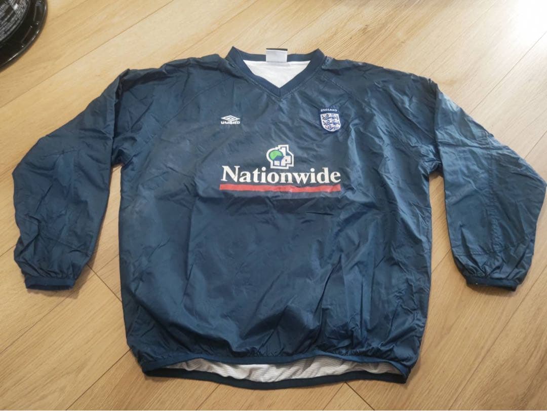 希少！イングランド代表 Nationwide アンブロドリルトップ