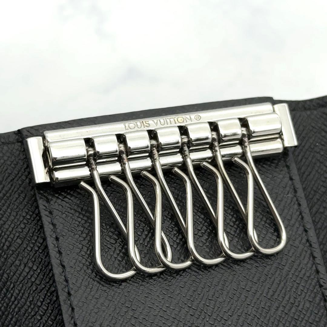 【新品級】ルイヴィトン キーケース ダミエ グラフィット ミュルティクレ6 黒