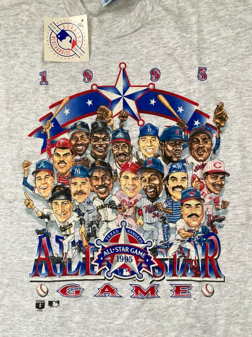希少★タグ付き未使用　1995 MLB オールスター　野茂　出場記念　Tシャツ
