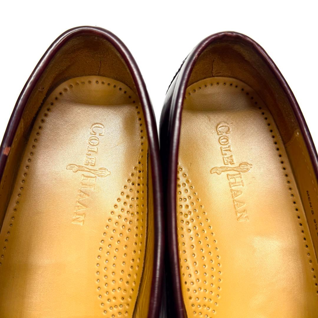 COLE HAAN ローファー バーガンディ ビジネスシューズ 本革 革靴
