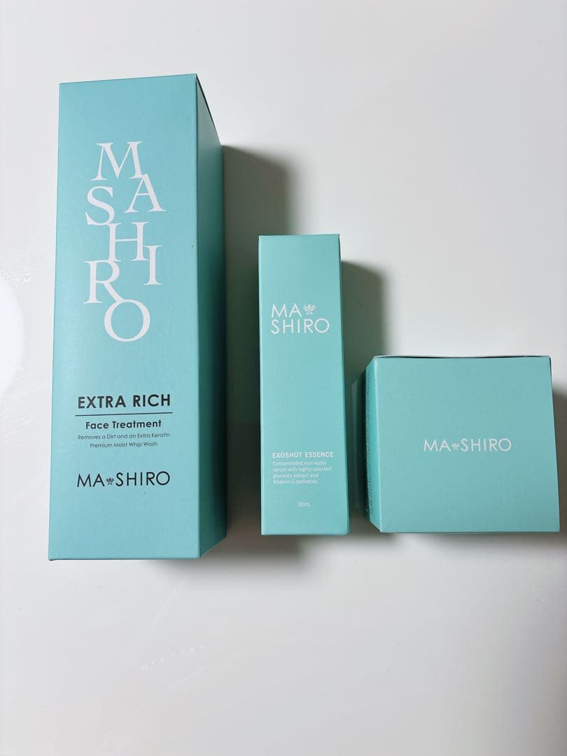 マシロ　エクストラリッチ　フェイシャルトリートメント 3点セット