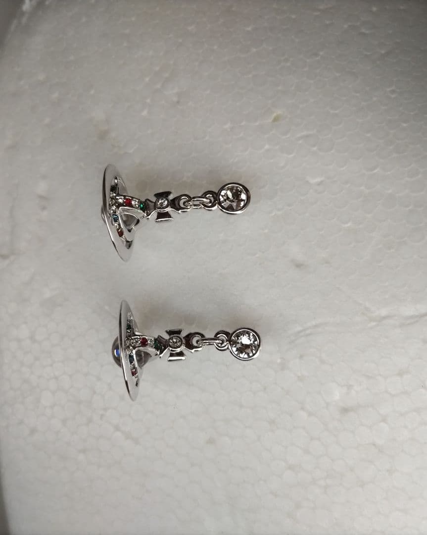 未使用品 Vivienne Westwood シルバーピアス