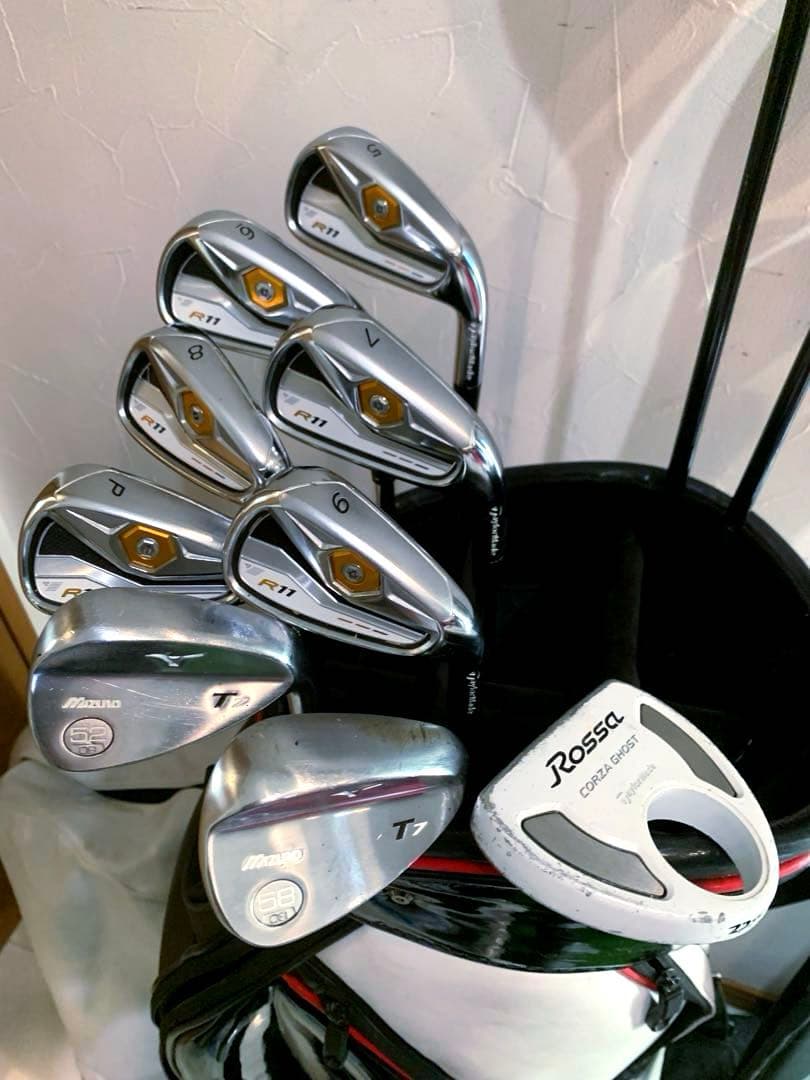 豪華　良品　テーラーメイド　ゴルフクラブフルセット　バッグ/ナイキ　アジアカート