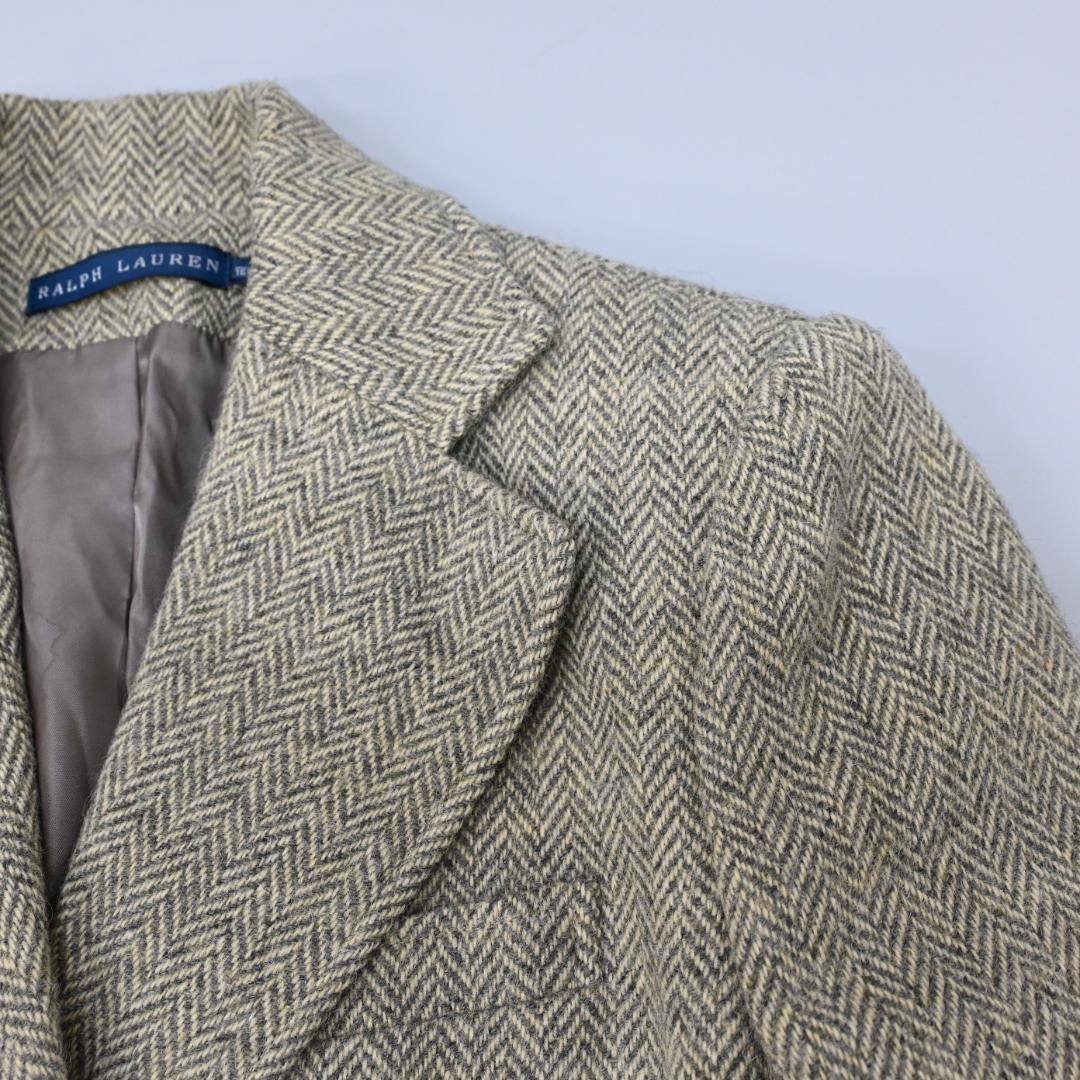 ■ 48044★冬 ラルフローレン ジャケット ヘリンボーン テーラード