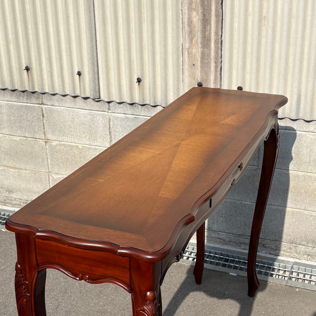 ヨーロピアンアンティーク 猫足カウンターテーブル