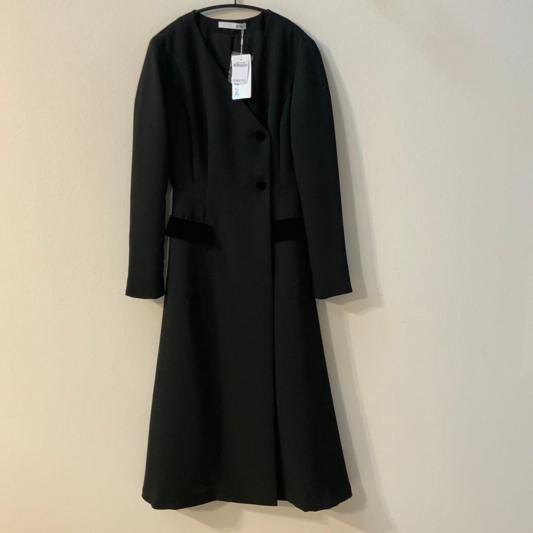 JENNE ブラックロングワンピース