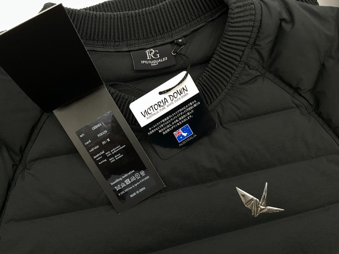 【未使用】1PIU1UGUALE3 GOLF× 戸賀敬城 ダウンスニードジャック