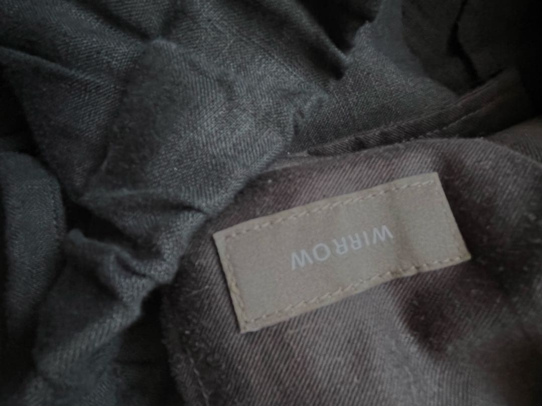 WIRROW リネンカーゴパンツ