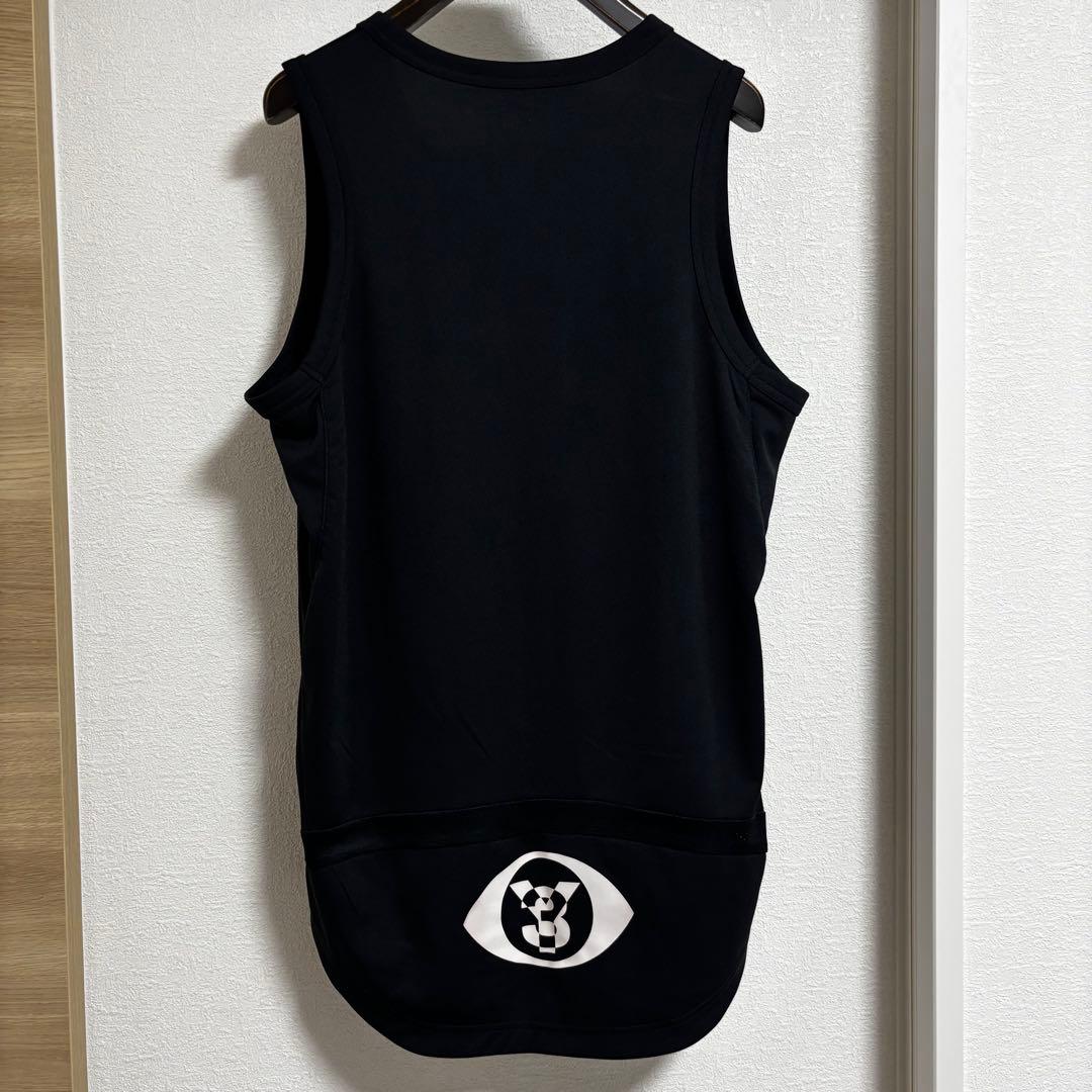 【レア完売美品】Y-3 高機能ロゴタンクトップ ブラック M