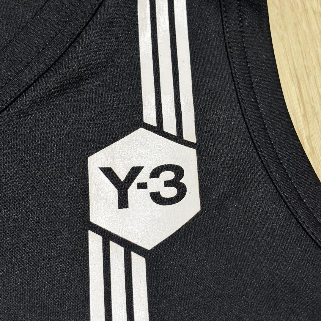 【レア完売美品】Y-3 高機能ロゴタンクトップ ブラック M